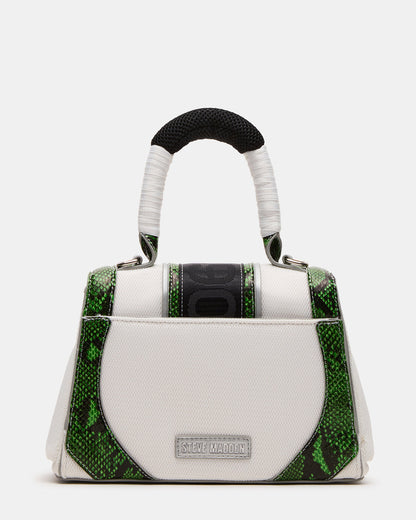 Steve Madden DIEGO Bag Green Metallic Crossbody Strap Women's Handbag