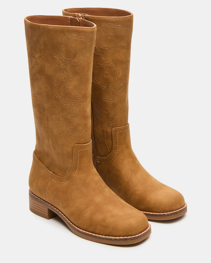 Steve Madden Kids' RIGGS Tan Knee-High Girl's Boot