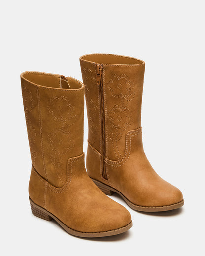 Steve Madden Toddlers' RIGGS Tan Knee-High Girls' Boot