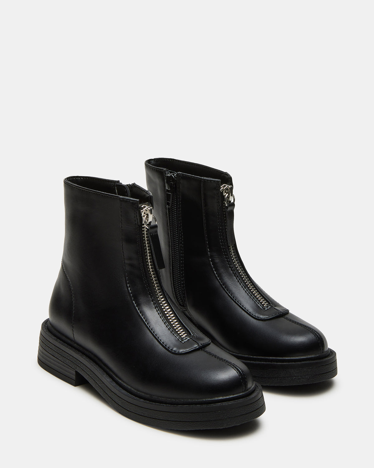 Steve Madden Kids' JONES Black Girls' Ankle Boot