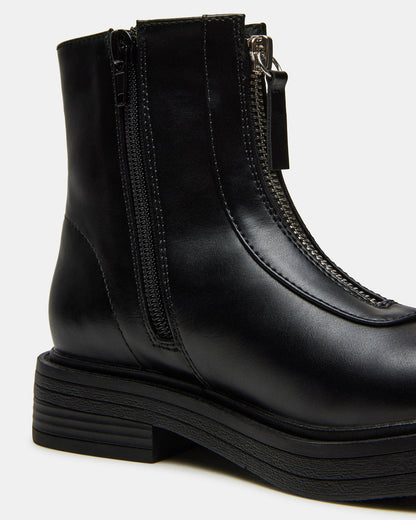 Steve Madden Kids' JONES Black Girls' Ankle Boot