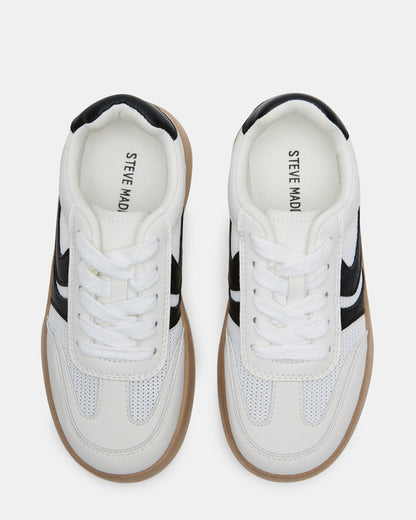 Steve Madden Kids' JERSEY White Girls' Low-Top Platform Sneaker