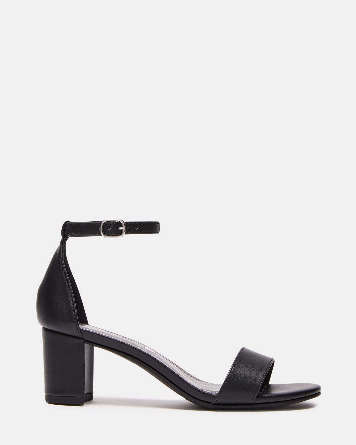 Steve Madden Kids' CARRSON Black Smooth Girls' Dress Heel