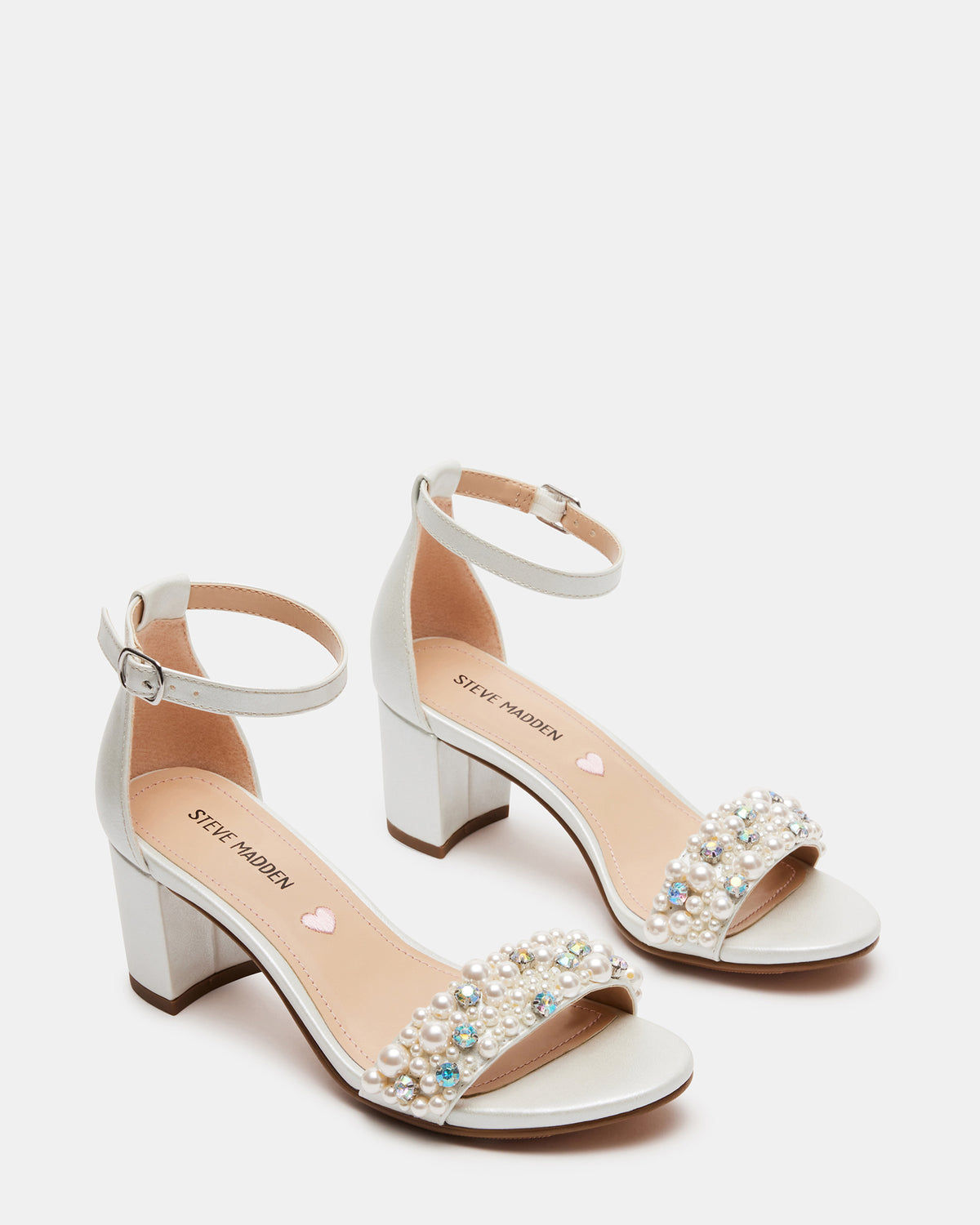 Steve Madden Kids' CARRSON Pearl Girls' Dress Heel