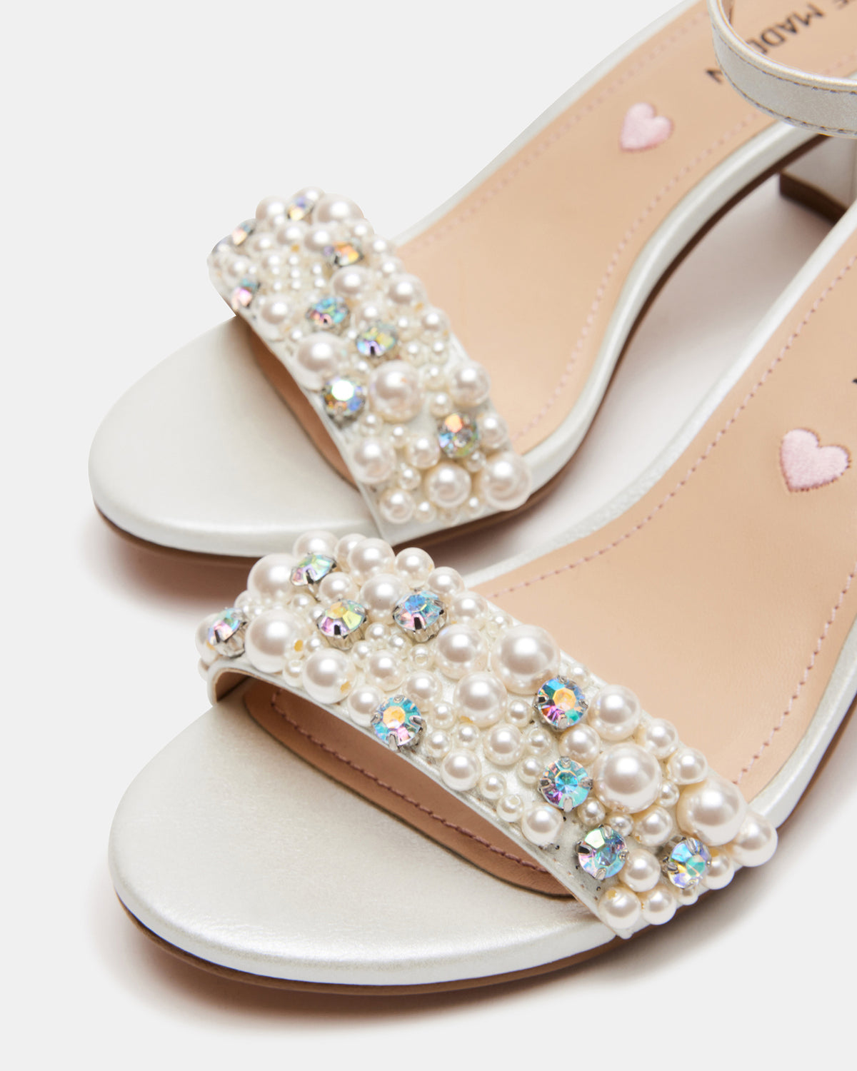 Steve Madden Kids' CARRSON Pearl Girls' Dress Heel