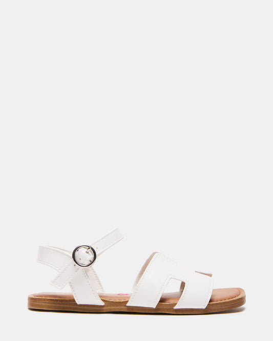 Steve Madden Kids' HAYDIN White Girls' Sandals