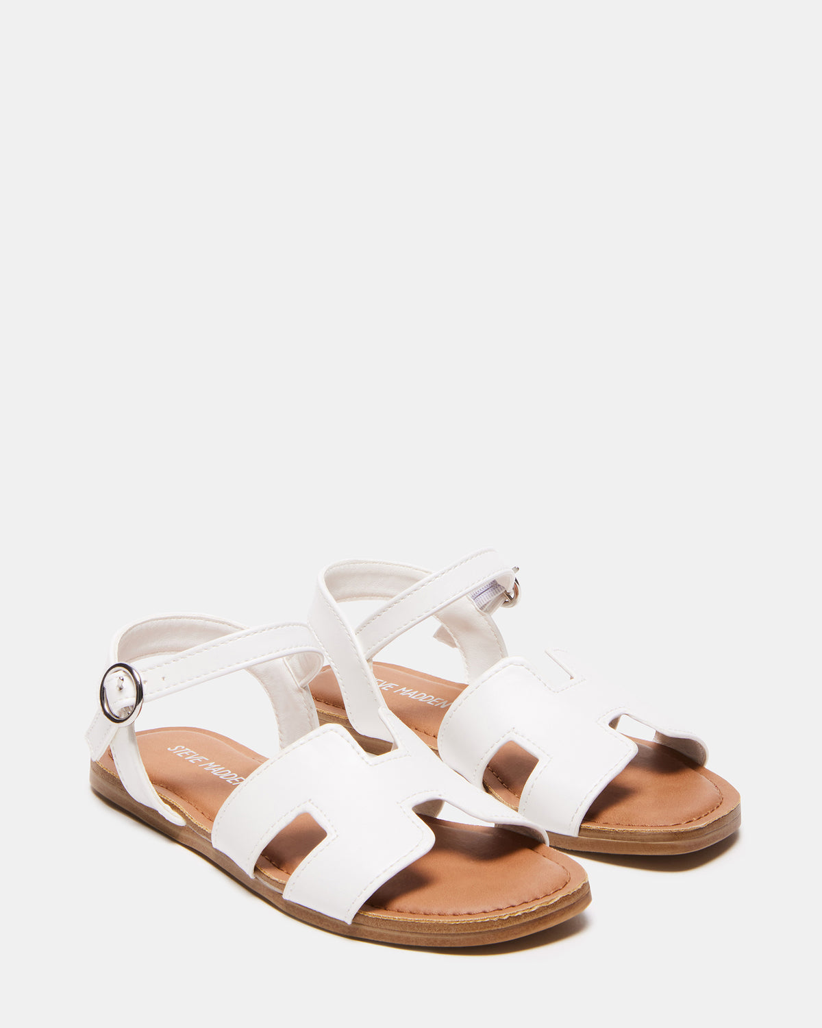 Steve Madden Kids' HAYDIN White Girls' Sandals