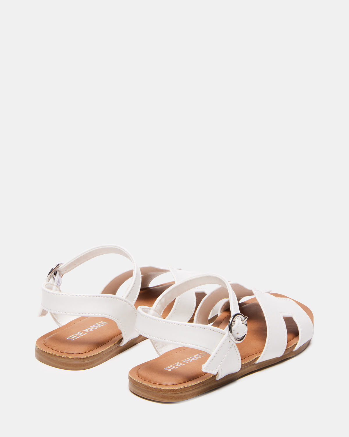 Steve Madden Kids' HAYDIN White Girls' Sandals