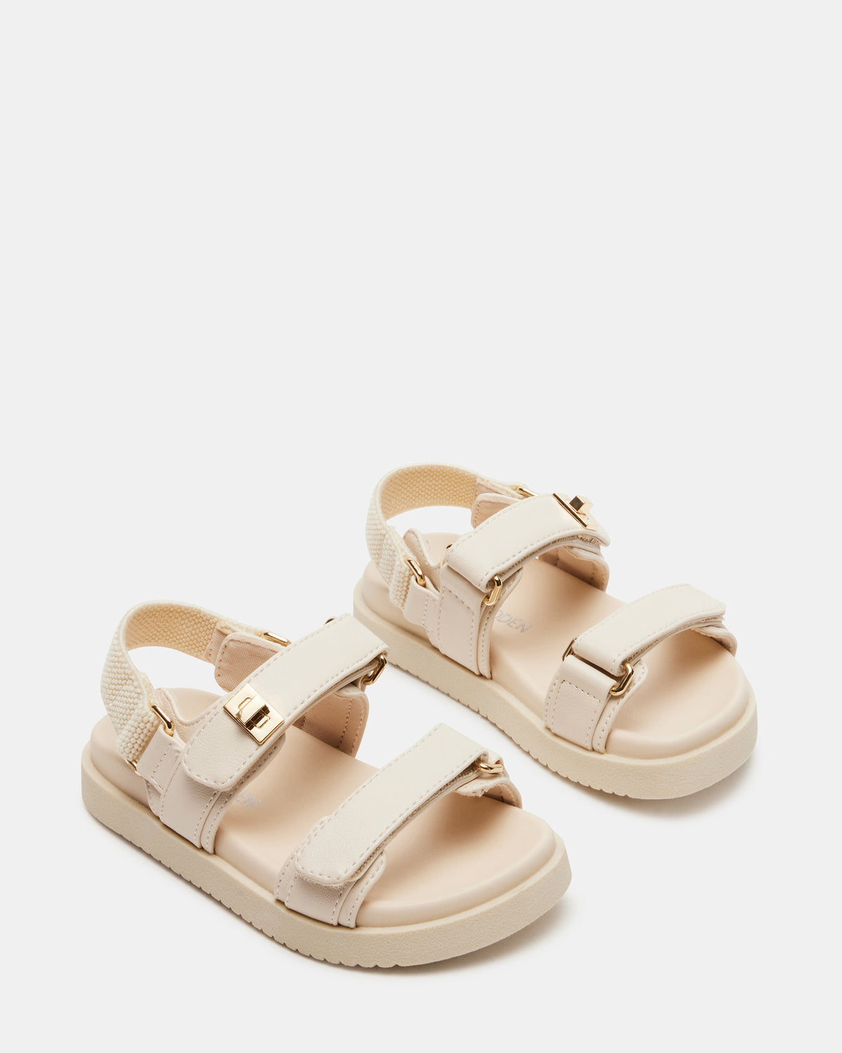 Steve Madden Toddlers' MONA Bone Girls' Flatform Sandal