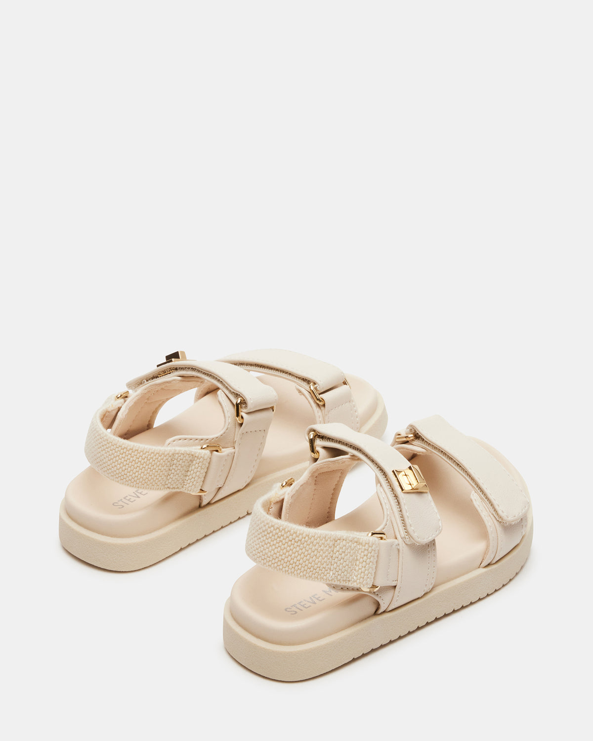 Steve Madden Toddlers' MONA Bone Girls' Flatform Sandal