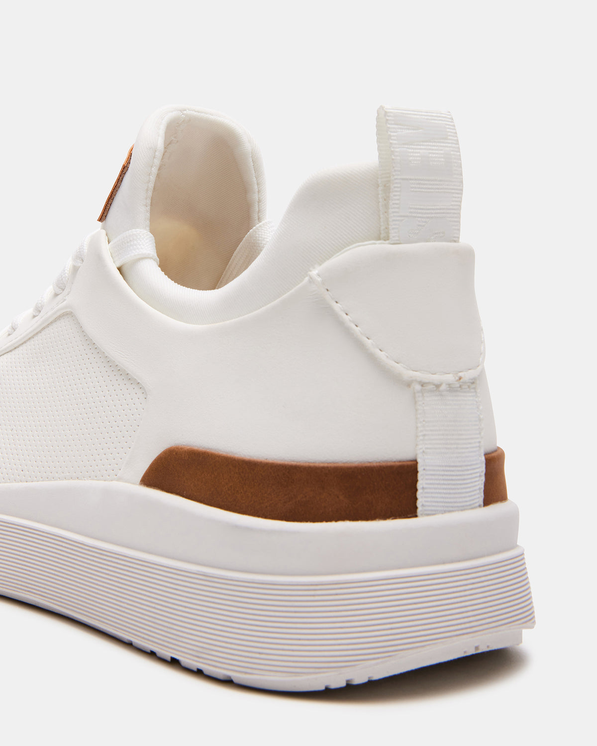 Steve Madden DACK White Men's Lace-Up Sneakers