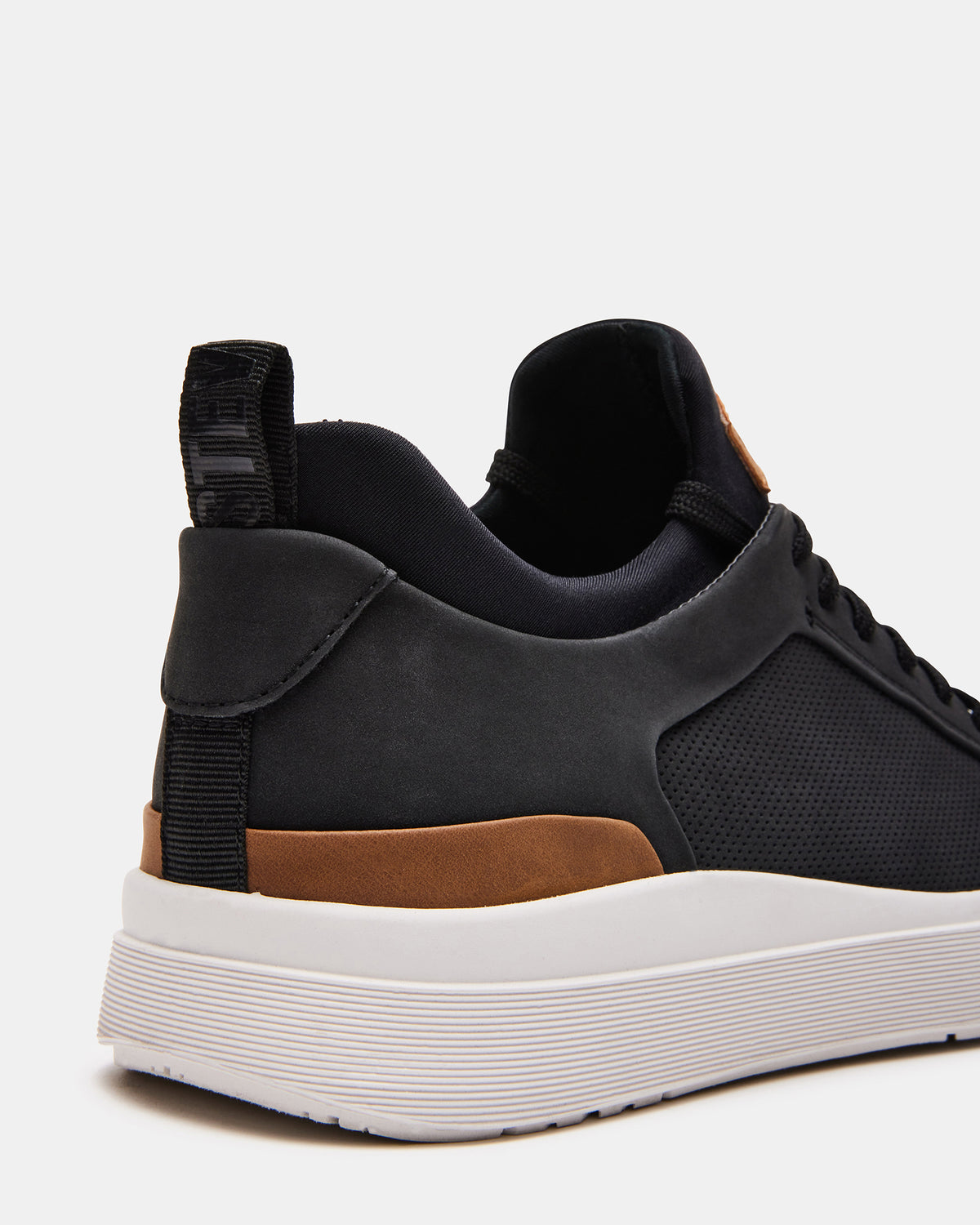 Steve Madden DACK Black Men's Lace-Up Sneakers