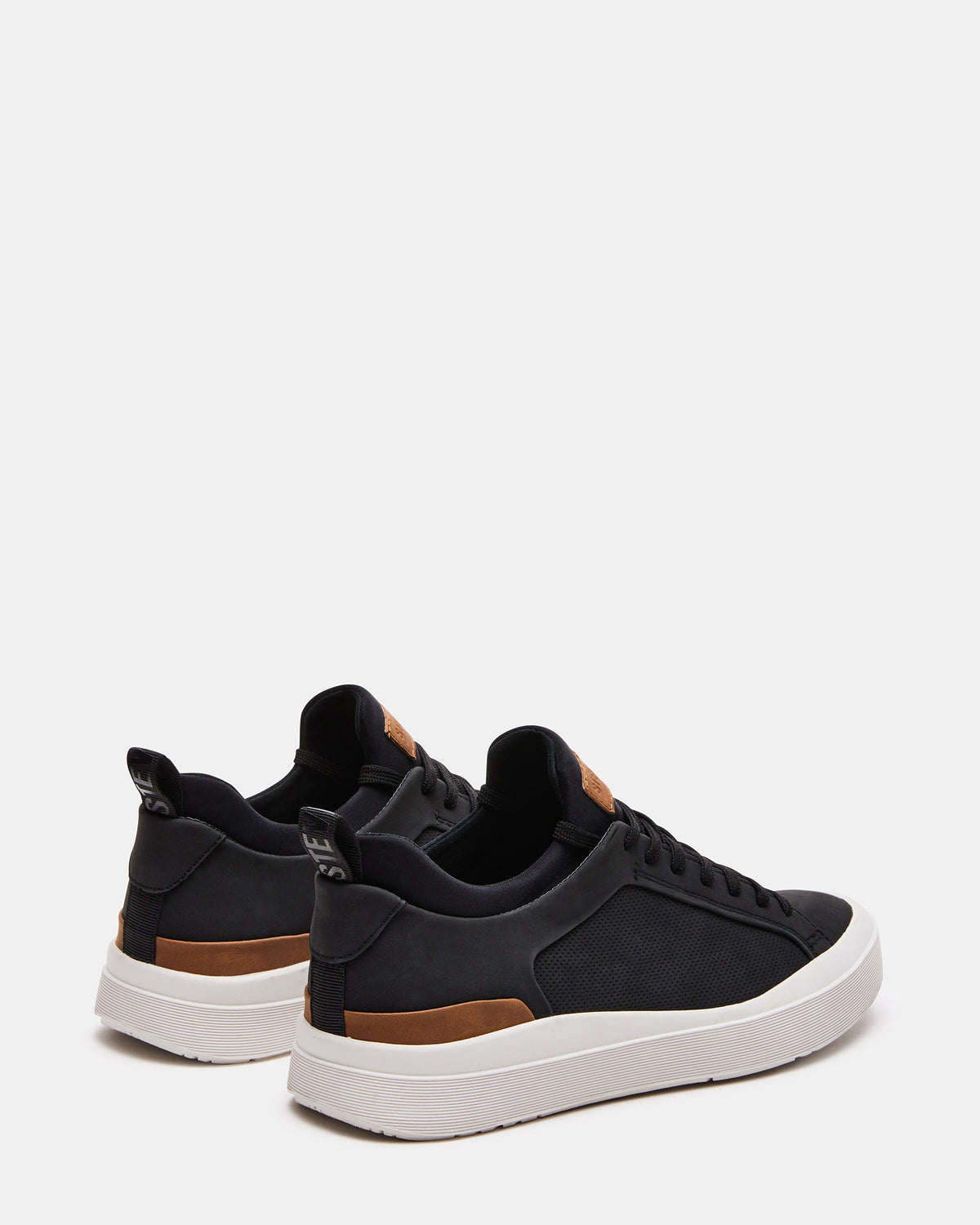 Steve Madden DACK Black Men's Lace-Up Sneakers