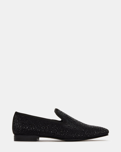 Steve Madden CASHH Black Men's Slip-On Loafers