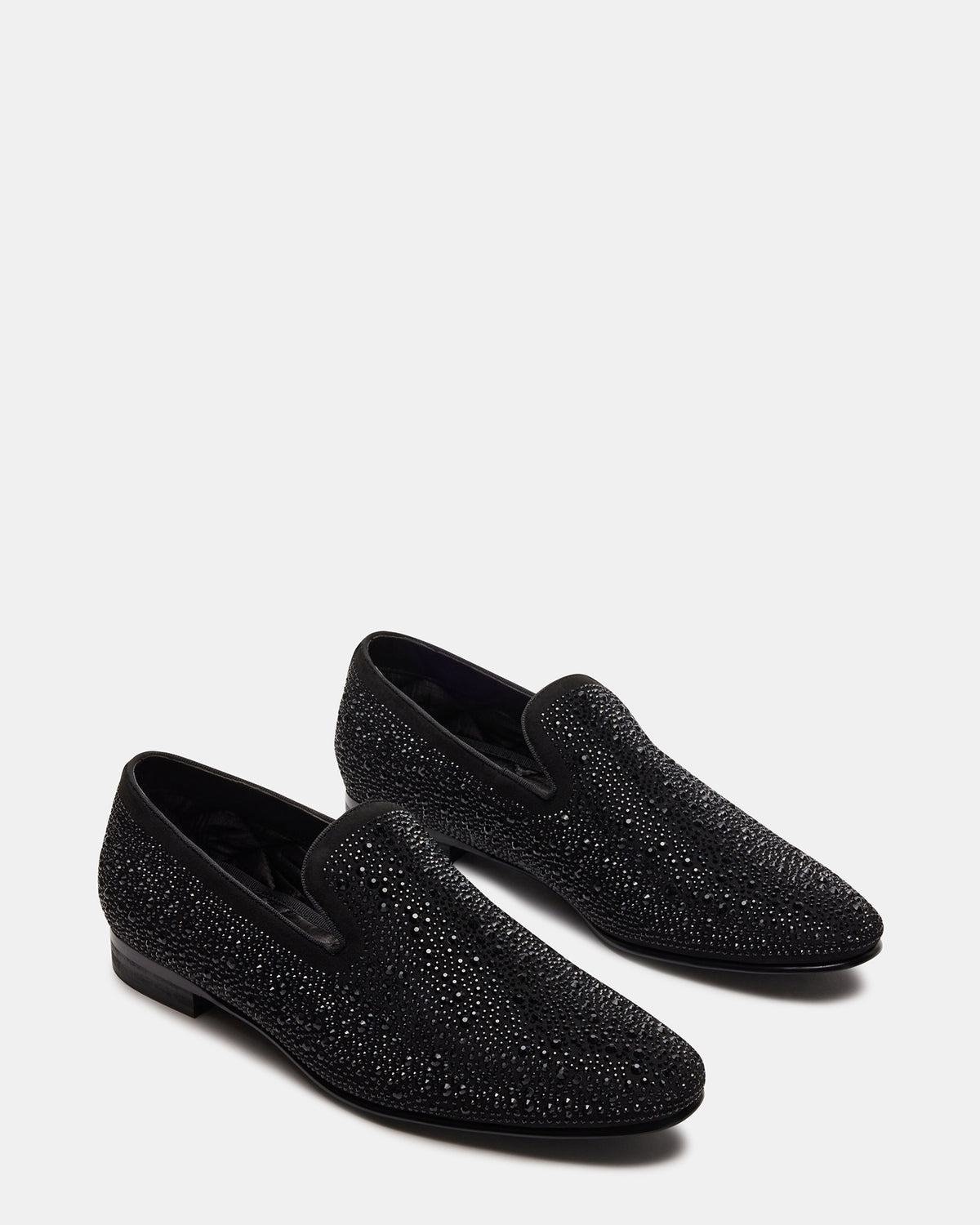 Steve Madden CASHH Black Men's Slip-On Loafers