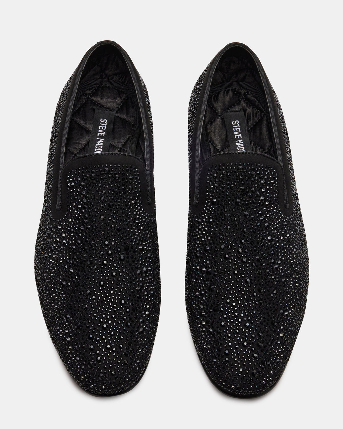 Steve Madden CASHH Black Men's Slip-On Loafers