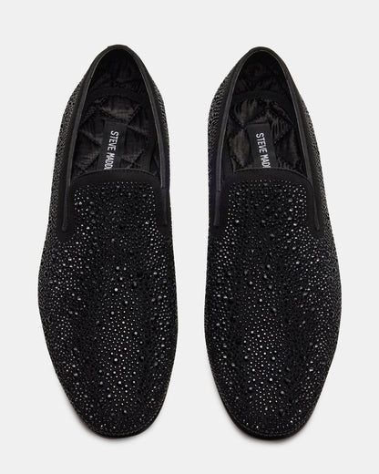Steve Madden CASHH Black Men's Slip-On Loafers