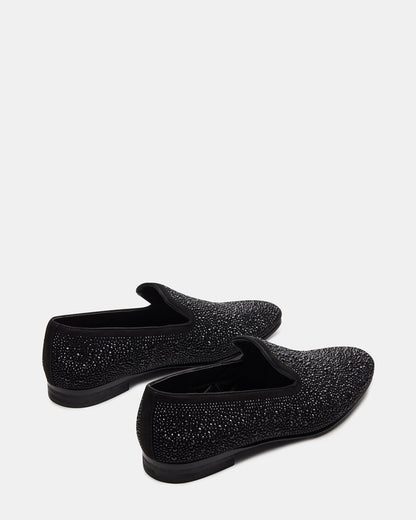 Steve Madden CASHH Black Men's Slip-On Loafers
