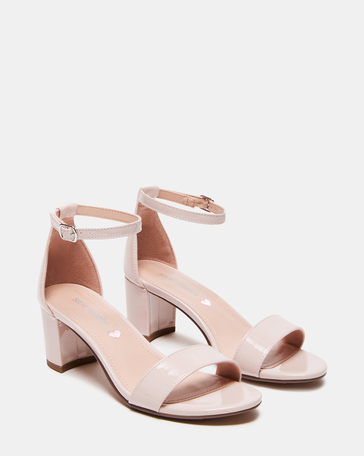 Steve Madden Kids' CARRSON Blush Patent Girls' Dress Heel