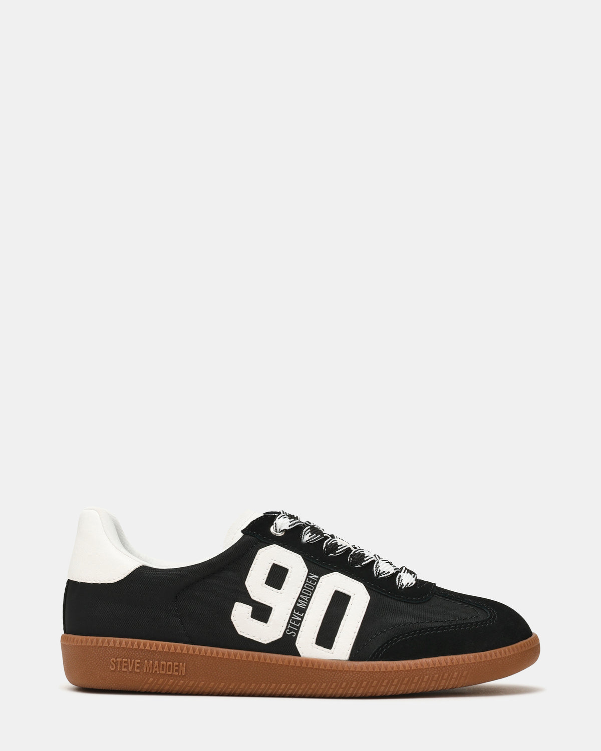 Steve Madden PACEY Black Multi Low-Top Lace-Up 90's Women's Sneaker