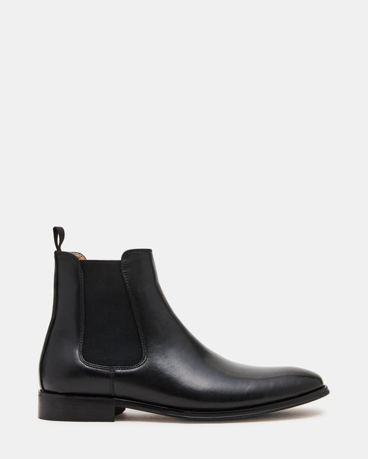 Steve Madden ALDAIR Black Chelsea Men's Ankle Boot