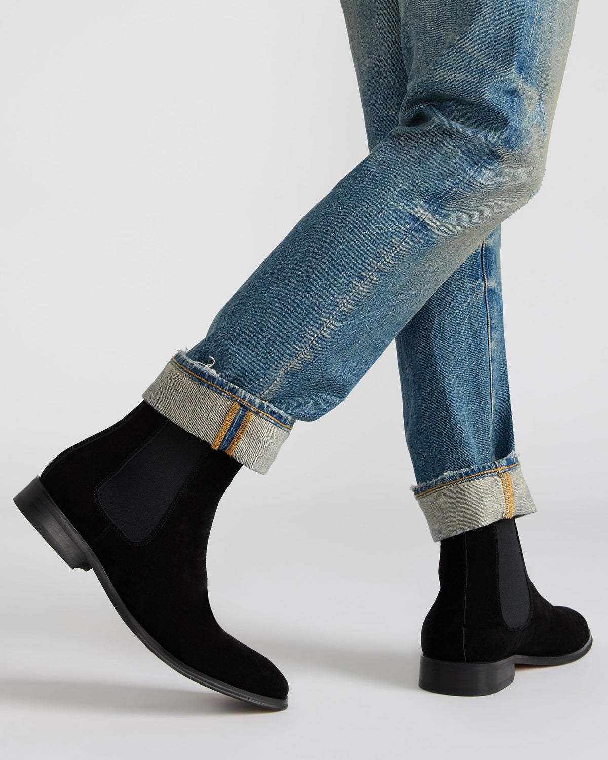 Steve Madden ALDAIR Black Chelsea Men's Ankle Boot