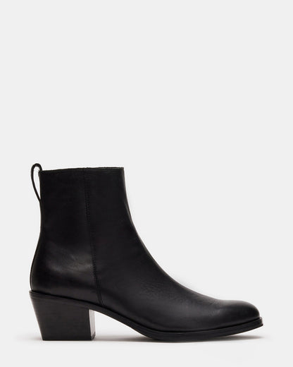 Steve Madden RICHIE Black Leather Men's Boots
