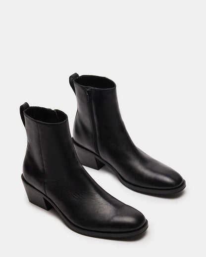 Steve Madden RICHIE Black Leather Men's Boots