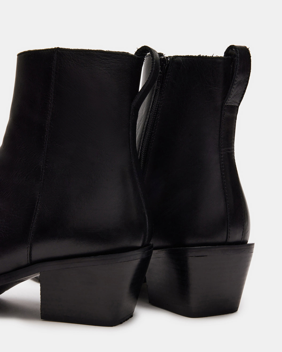 Steve Madden RICHIE Black Leather Men's Boots