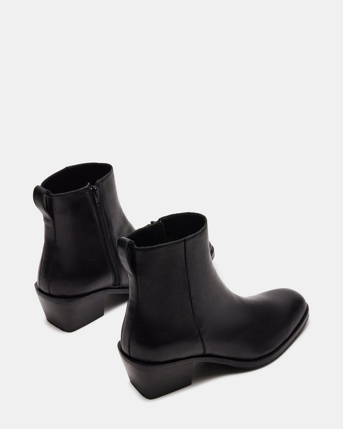 Steve Madden RICHIE Black Leather Men's Boots