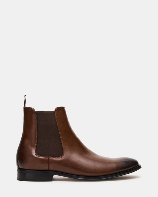 Steve Madden ALDAIR Brown Chelsea Men's Ankle Boot