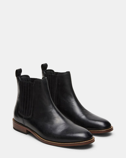 Steve Madden RYKER Black Chelsea Men's Ankle Boot