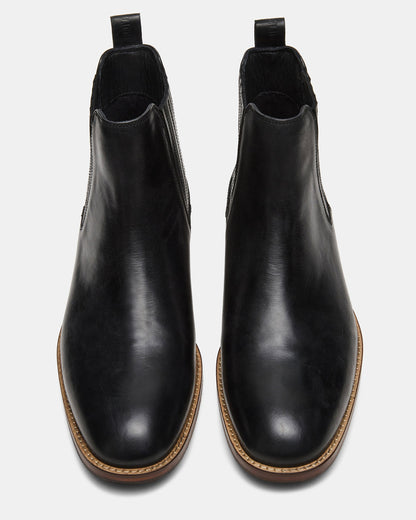 Steve Madden RYKER Black Chelsea Men's Ankle Boot