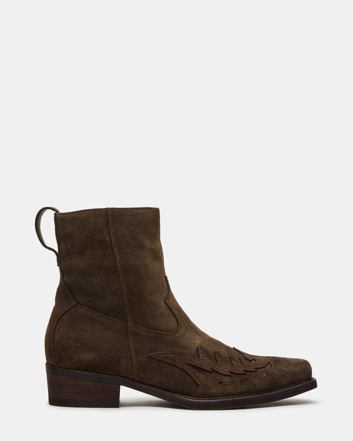 Steve Madden SANTANA Green Olive Western Men's Ankle Boot