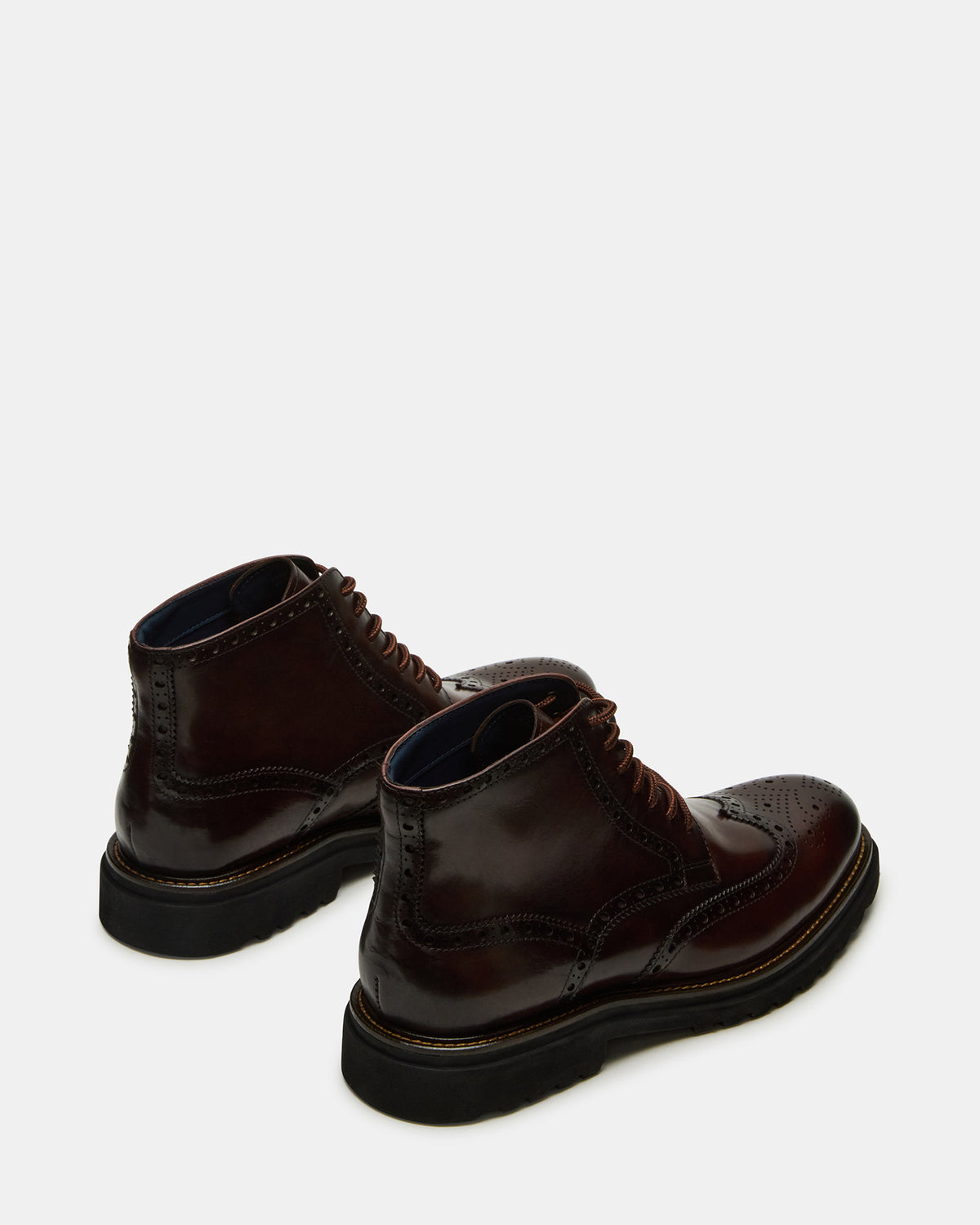 Steve Madden KODA Dark Brown Lace-Up Men's Ankle Boot