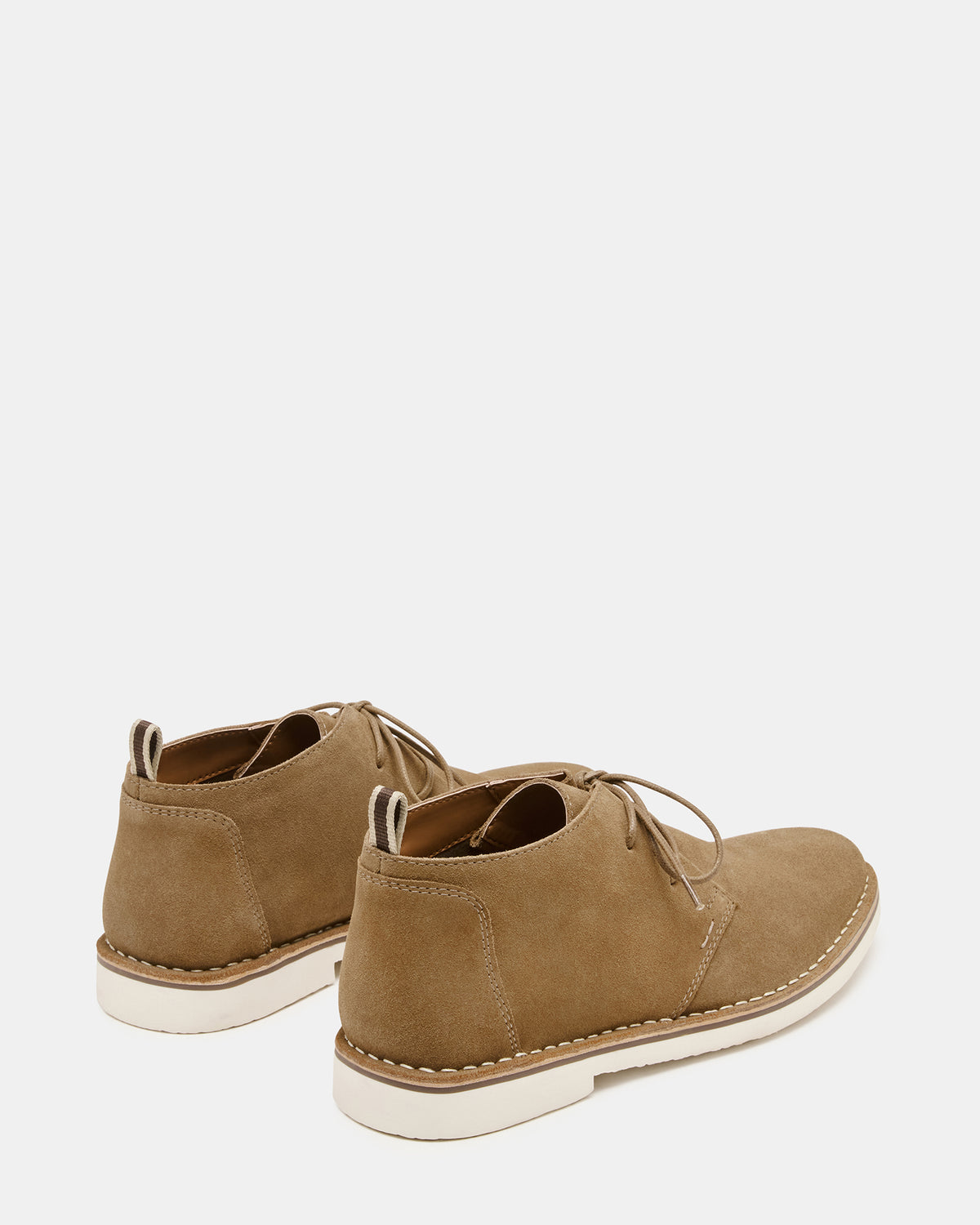 Steve Madden HERO Cognac Suede Lace-Up Ankle Men's Boots
