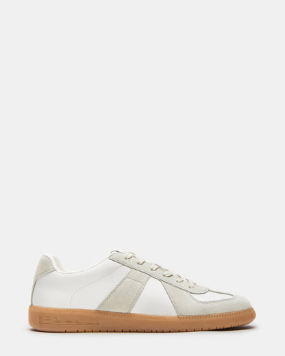 Steve Madden DIXON White Multi Low-Top Panel Men's Sneaker