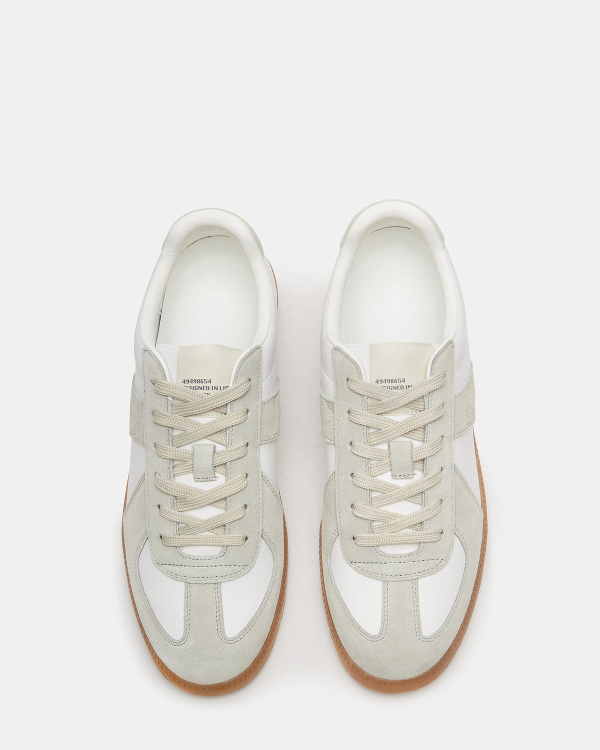 Steve Madden DIXON White Multi Low-Top Panel Men's Sneaker