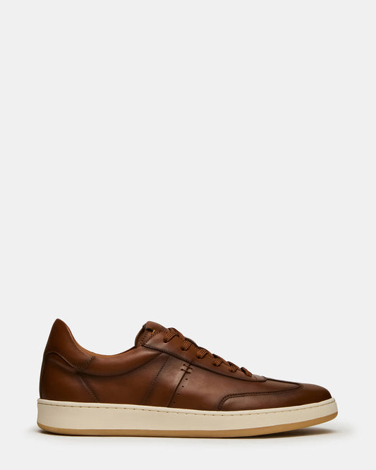 Steve Madden DYLAN Tan Low-Top Lace-Up Platform Men's Sneaker