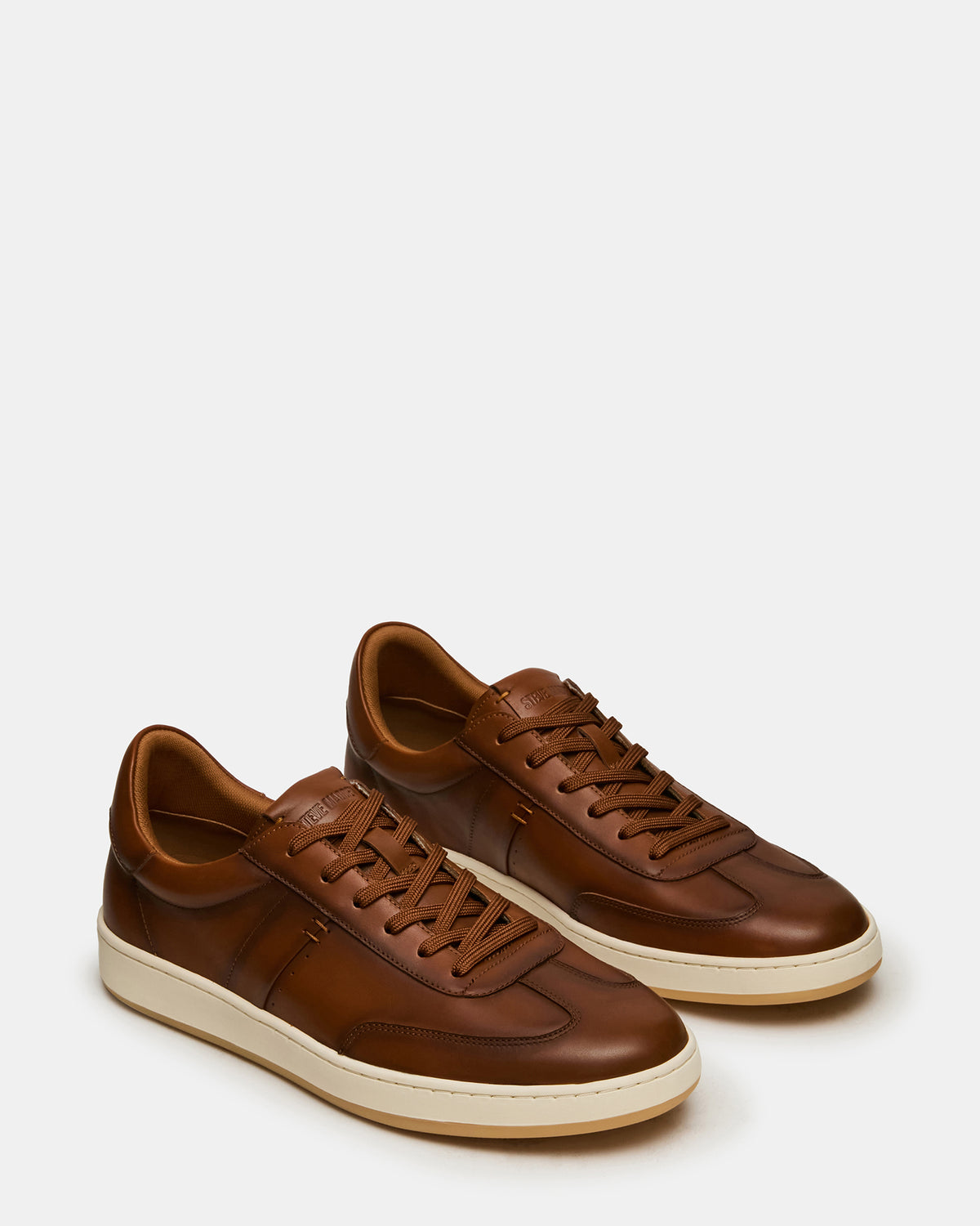 Steve Madden DYLAN Tan Low-Top Lace-Up Platform Men's Sneaker