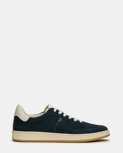Steve Madden DYLAN Navy/White Low-Top Lace-Up Platform Men's Sneaker