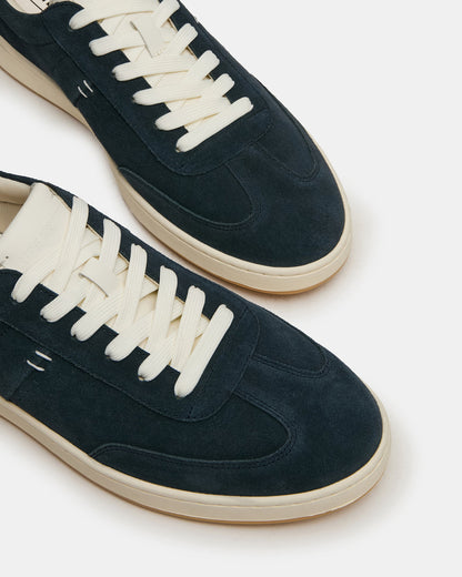 Steve Madden DYLAN Navy/White Low-Top Lace-Up Platform Men's Sneaker