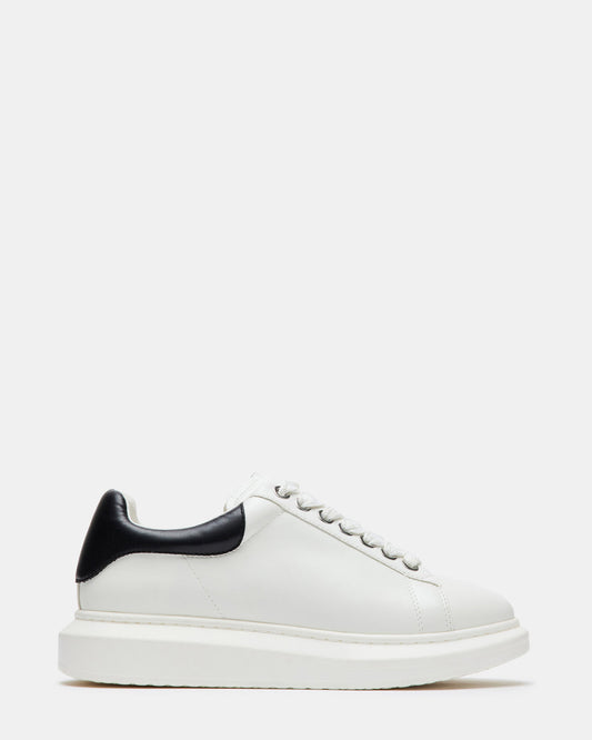 Steve Madden FROSTED White Multi Men's Low-Top Lace-Up Sneaker