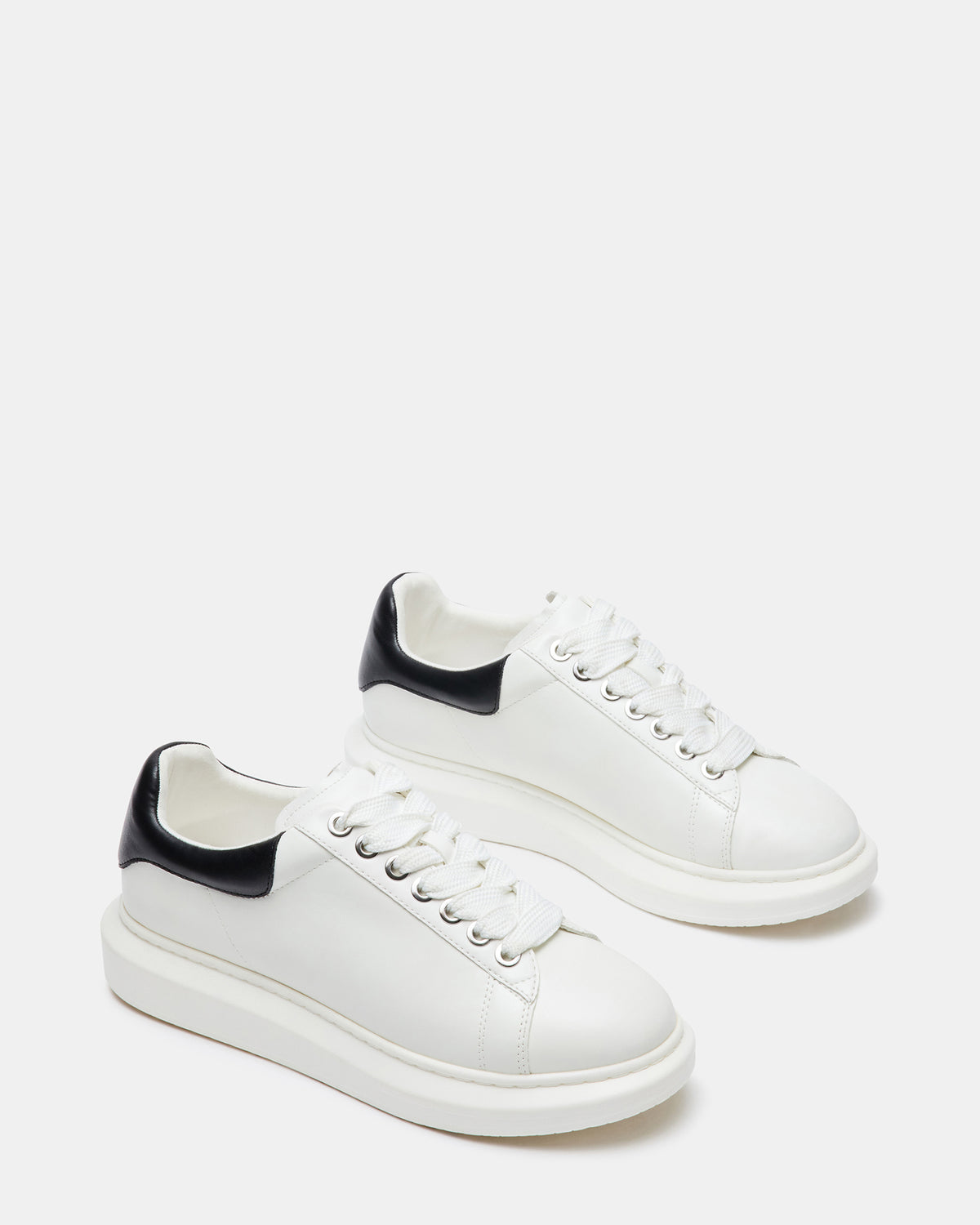 Steve Madden FROSTED White Multi Men's Low-Top Lace-Up Sneaker