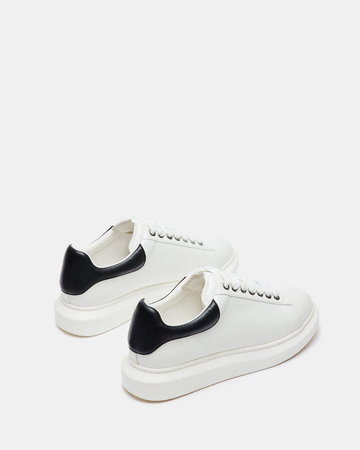 Steve Madden FROSTED White Multi Men's Low-Top Lace-Up Sneaker
