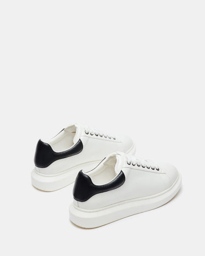 Steve Madden FROSTED White Multi Men's Low-Top Lace-Up Sneaker