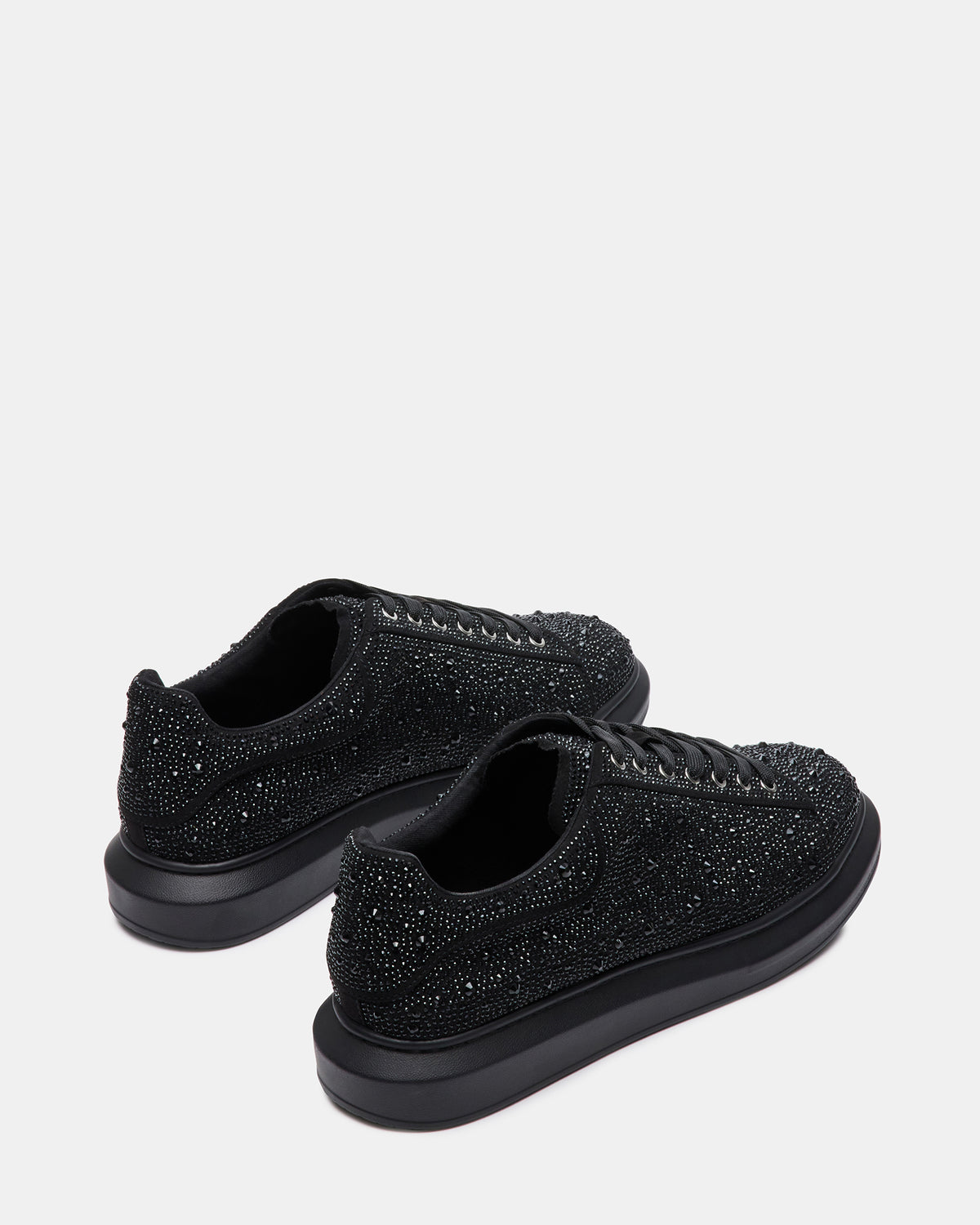 Steve Madden ICEBOX Rhinestone Men's Low-Top Lace-Up Sneaker
