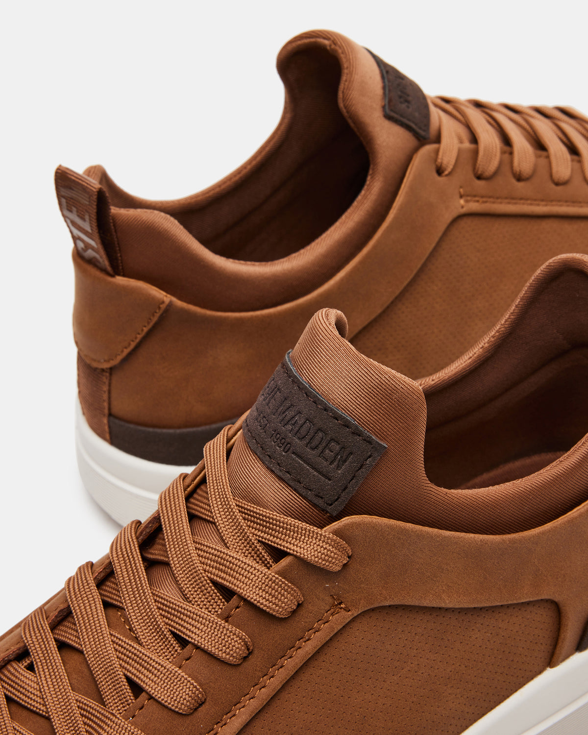 Steve Madden DACK Cognac Men's Lace-Up Sneakers