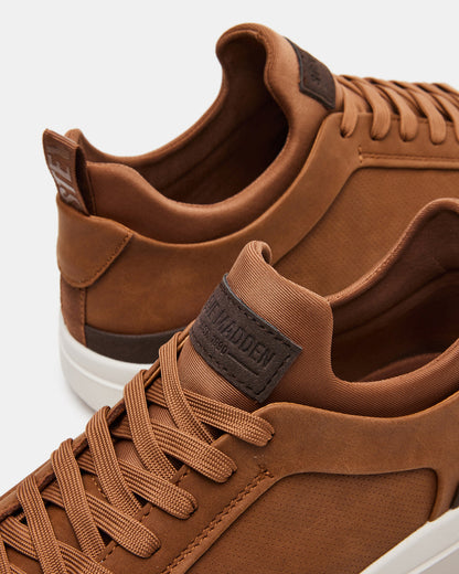 Steve Madden DACK Cognac Men's Lace-Up Sneakers