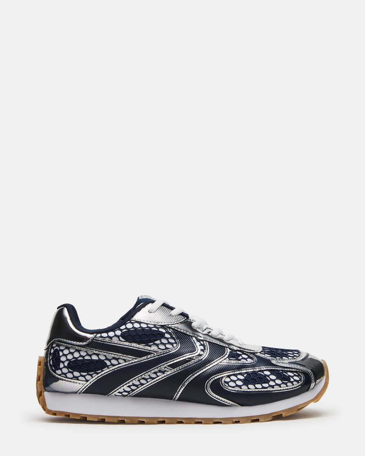 Steve Madden XYLO Blue Low-Top Lace-Up Men's Sneakers